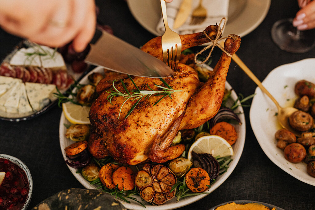 Pollo Asado con Marinado de Melaza